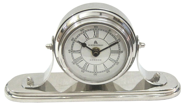 Metal Table Clock - Click Image to Close
